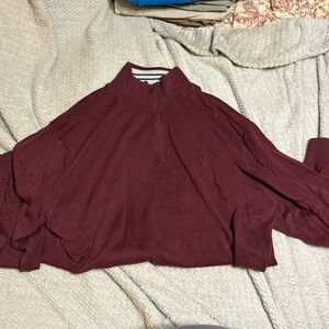 Nautical Men’s 1/4 Zip Pullover XXL